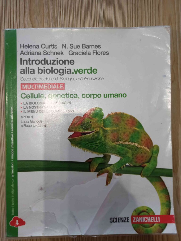 Introduzione Alla Biologia.verde - 2ed. Di Biologia, Un'introduzione