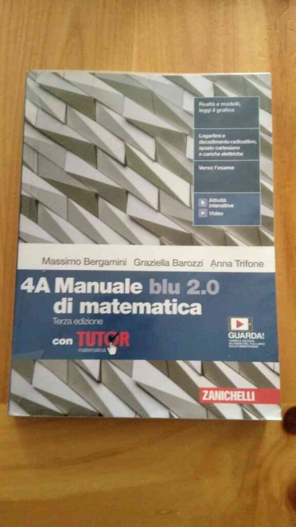 Manuale Blu 2.0 Di Matematica 3ed. - Conf. 4 Con Tutor (ldm)