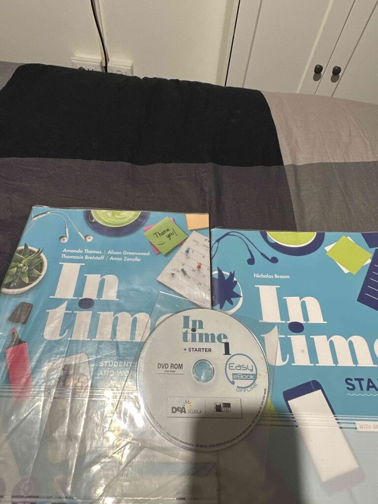 In Time - Student's Book & Workbook 1 + Starter + Tavola Dei Verbi +