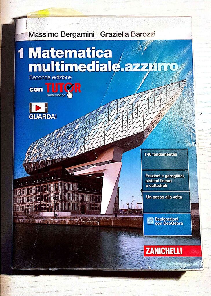 MATEMATICA.BLU 2.0 2ED. - VOLUME 3 CON TUTOR (LDM) SECONDA EDIZIONE VOL. 1