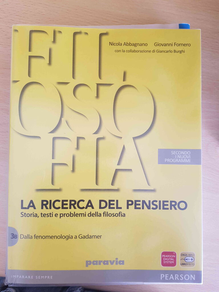 Ricerca del pensiero 3B