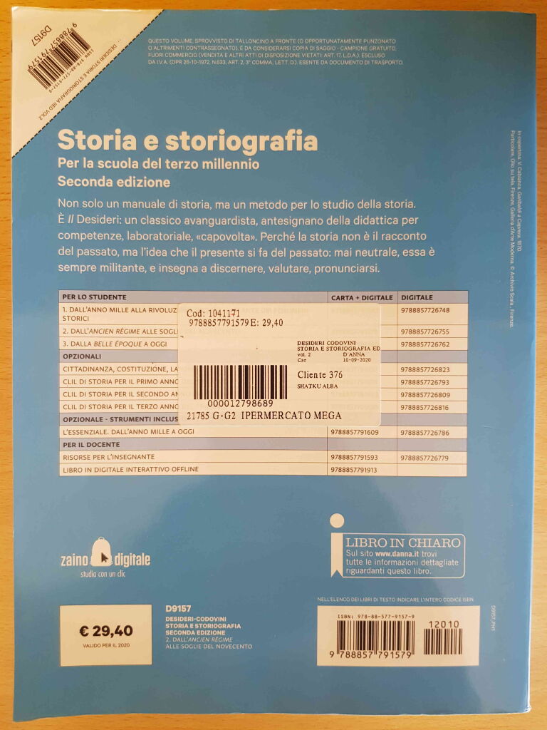 Storia e storiografia 2