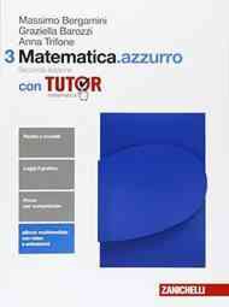 Matematica.azzurro 2ed. - Volume 3 Con Tutor (ldm)