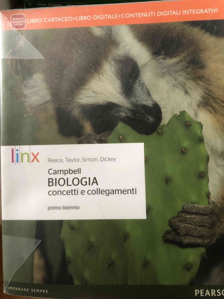 Biologia Concetti E Collegamenti