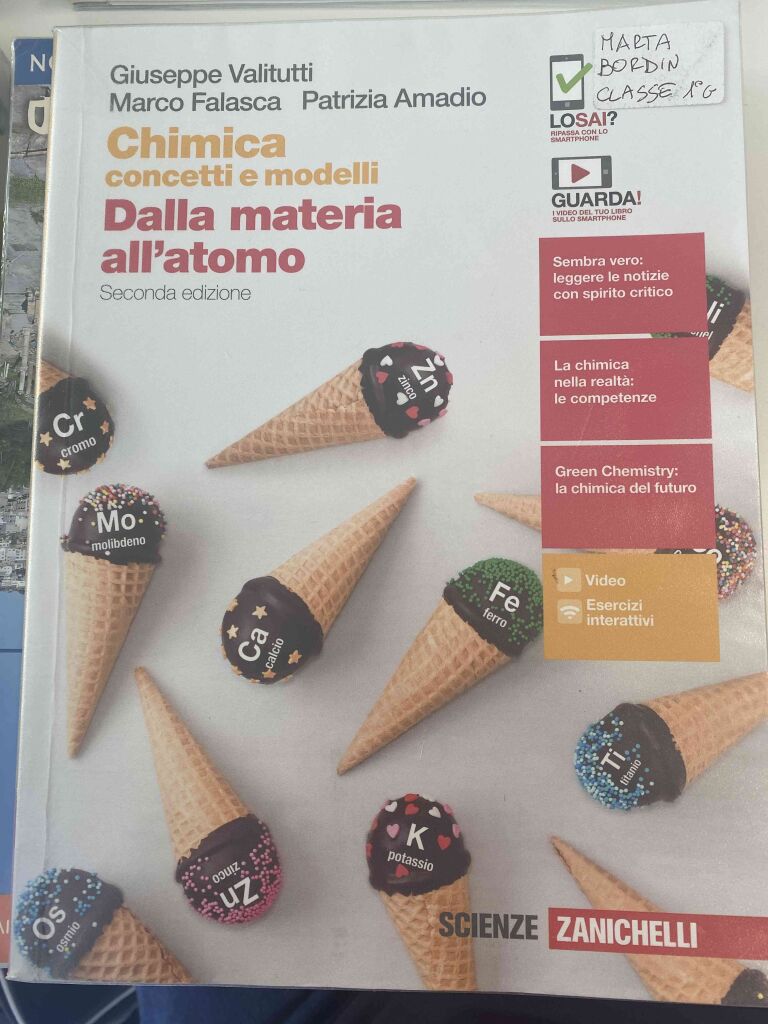 Chimica: Concetti E Modelli 2ed. - Dalla Materia All'atomo (ldm)