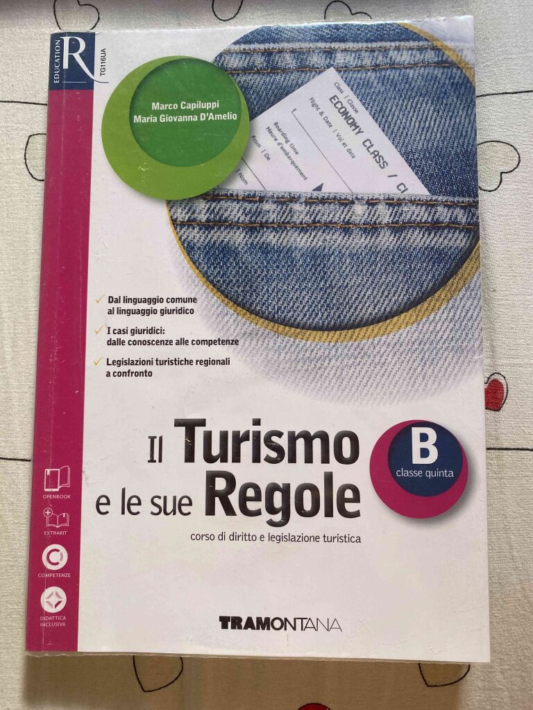 Turismo E Le Sue Regole (il) - Libro Misto Con Openbook