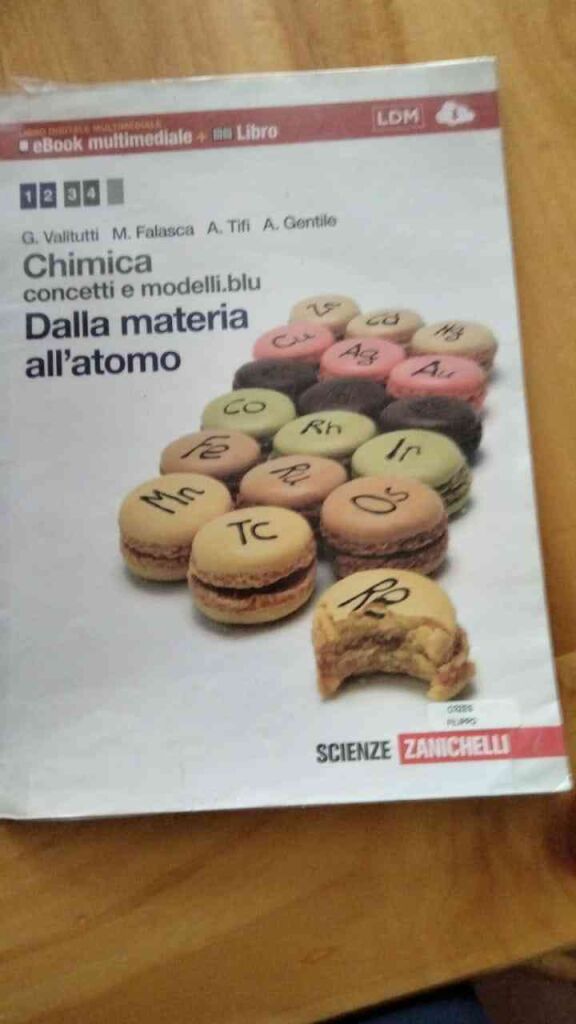 Chimica: Concetti E Modelli.blu Dalla Materia All'atomo Ldm