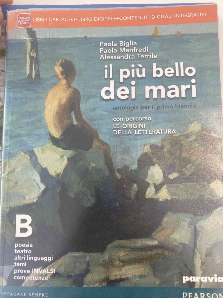 Piu' Bello Dei Mari B - Con Percorso Le Origini Della Letteratura