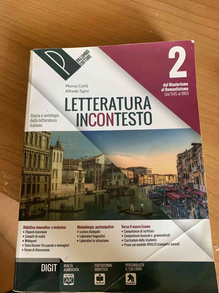 Letteratura incontesto 2°