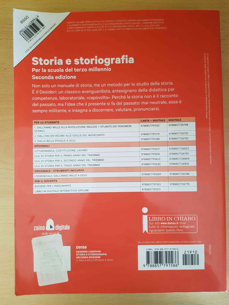 Storia e storiografia - 3 Dalla Belle Époque a oggi