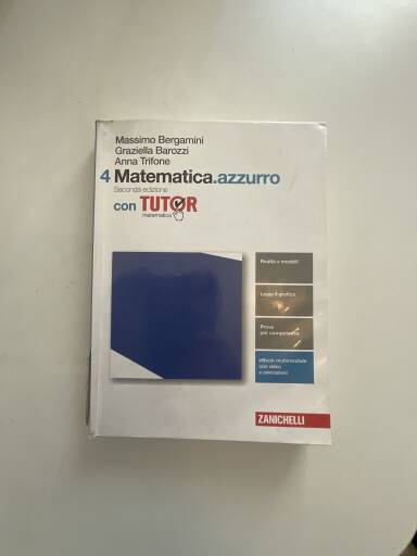 Matematica.azzurro 2ed. - Volume 4 Con Tutor (ldm)