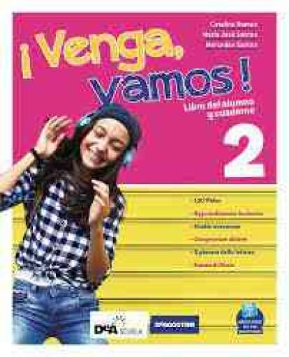 ¡venga, vamos!libro del alumno y cuaderno 2 + easy ebook 2 (su dvd) + ebook 2