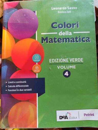 Colori Della Matematica - Edizione Verde Vol. 4 + Ebook +