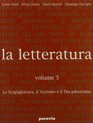 Letteratura (la) - volume 5