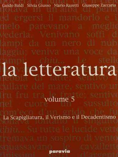 Letteratura (la) - volume 5