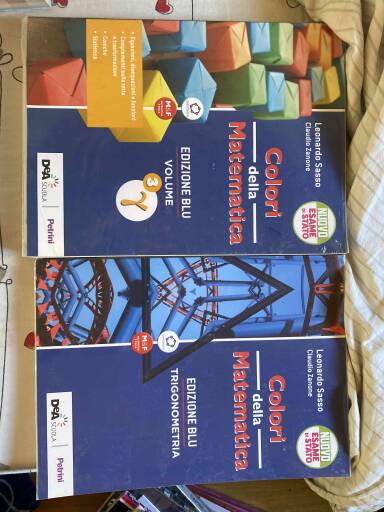Colori Della Matematica - Edizione Blu Volume 3 Gamma +trigonometria + Ebook