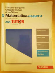 Matematica.Azzurro 2ed. - volume 5 con tutor (ldm)