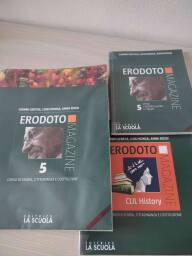 Erodoto Magazine Triennio 5 + Interrog 5 + Clil  Kit Ed Al
